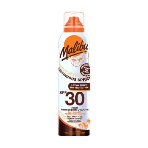 Malibu Sun SPF 15 Continuous Lotion Spray Sunscreen, 175ml