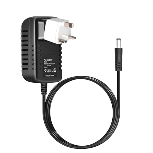 Mixctod Global 12V AC/DC Adapter for D.C.12V DYNACRAFT Surge Camo Wheel Quad RIDE ON 4x4 12 Volt 12VDC Power Supply Cord Charger Mains PSU (with Barrel Round Plug Tip.)