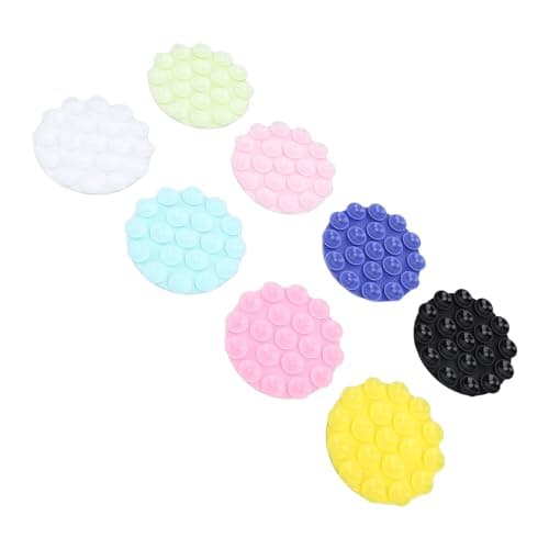 Jiawu Silicone Suction Cup Phone Case Mount, 19 Suction Cups Secure Grip Double Side Adhesion Cup Phone Case Mount, Silicone with 8 Pieces Set Eco — view 4