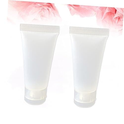 Healeved Refillable Squeeze Bottles 50ml 10 Pack White Plastic — view 6