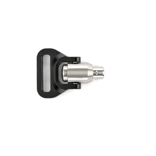 3 Legged Thing QDM - Quick Detach Swivel for AXIS Camera Straps, Magnesium Alloy, Stainless Steel, Universal Strap Converter (Black) — view 2