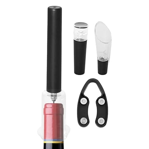 Air Pressure Wine Bottle Opener Aerator Corkscrew
