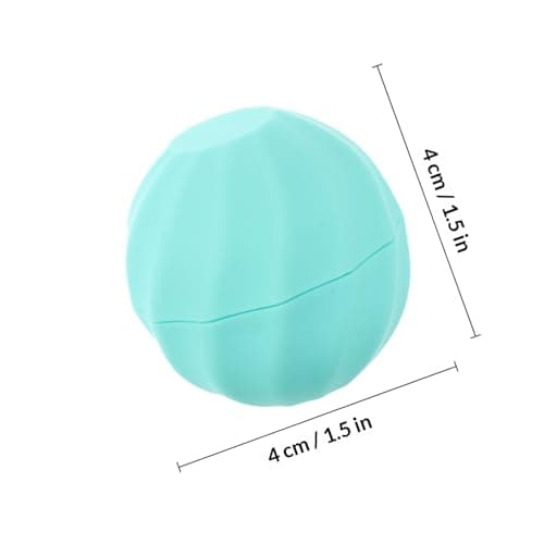 10pcs Blue Plastic Lip Balm Container Refills for Travel — view 2