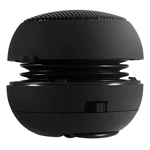 Quystetes Mini Portable Travel Loud Speaker with 3.5mm Audio Cable Low Voltage Built-in Battery Retractable Speaker for — view 2