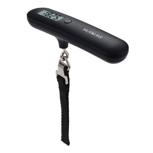 CAMRY Digital Luggage Scale Travel Baggage Scale, 50kg/110lb, Black