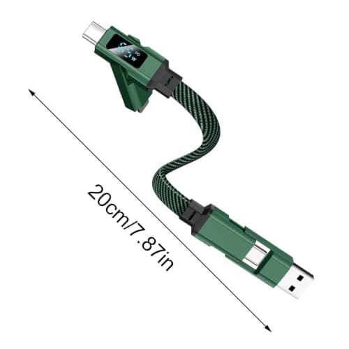 4 in 1 Keychain Charging Cable 65W 4-in-1 Digital Display — view 5