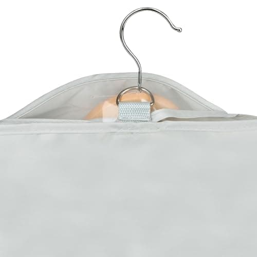 Univivi Suit Bags for Men 43 inch Suit Covers Garment Bags Grey, Set of 5 — view 5