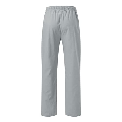 Mens Casual Lounge Trousers, Thin Summer Fabric, Relaxed fit, mid Waist Design, Neat Drawstring, Practical Pockets, City Break, Travel Day, Garden Party, Coffee Run, Casual Friday Look — view 4