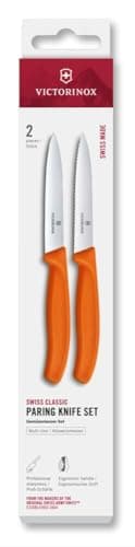 Victorinox Swiss Classic Tomato and Paring Knife Set, 2-piece, Orange — view 2