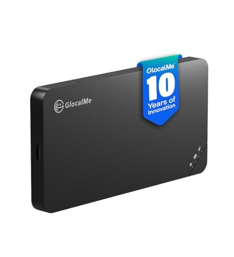 GlocalMe U3 4G LTE Mobile Hotspot Device with Global 1GB Data