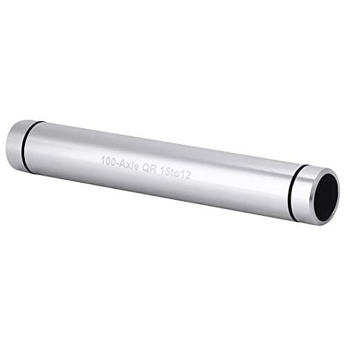 AKLOSIPY 15mm to 12mm Thru Axle Adapter for Bike, Quick Release Skewer Hub Converter, Silver, Fits Road & Mountain Bikes (Silver) — view 4