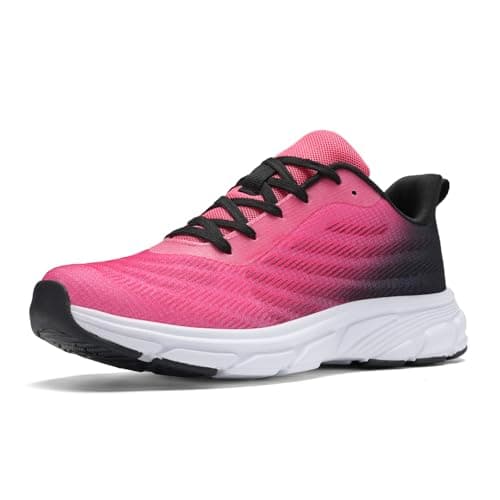 RTOUNT Womens Trainers Mesh Tennis Running Sneakers for Gym Travel Training