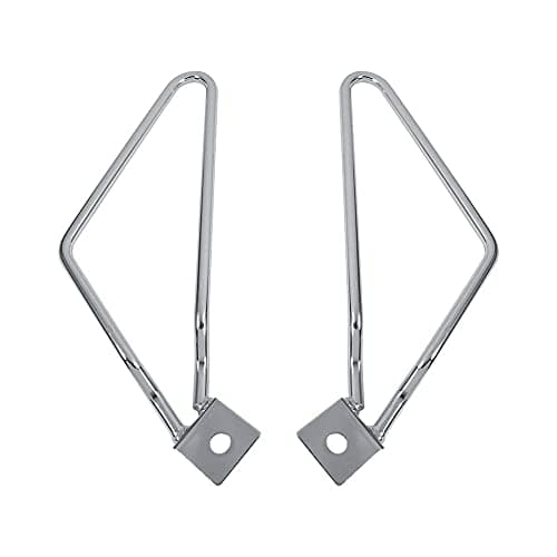 Keenso Motorcycle Saddlebags Bracket, Stainless Steel, Motorcycle Mount Brackets, for Secure Fit, Touring, Travel — view 3