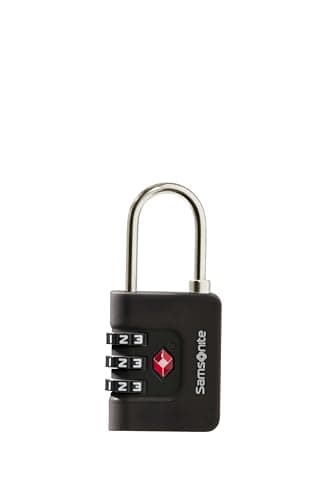 Samsonite TA Revolution - TSA Combination Lock with 3-Digit Code, Secure Luggage Lock for suitcases & Bags, Suitcase Lock, Black — view 4