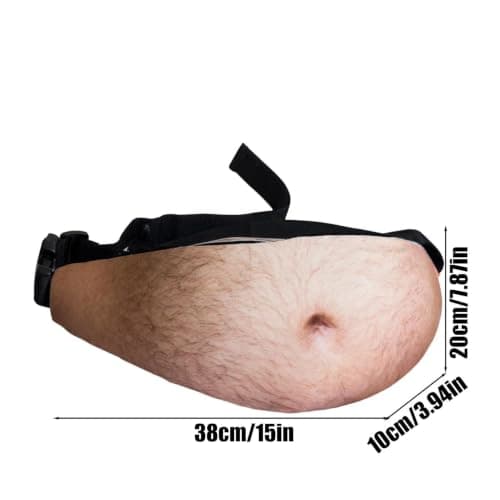 Fun Fanny Pack Cute Realistic Prop Belt Holder with Adjustable Belt — view 6