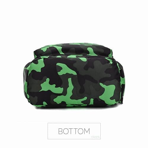 Varsany Children’s Green Camo Backpack Girls Boys, Rucksack Bag, Perfect for Back to Kids School or PE, Gifts and Travel — view 4
