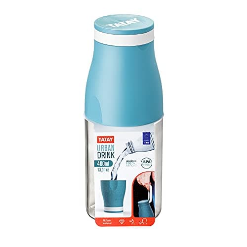 TATAY Drinks Bottle Urban Drink 6.7x6.7x17.3 cm Leakproof BPA-Free Tritan — view 4