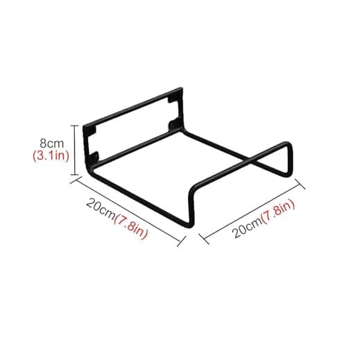 Pillow Organizer Holder,Wall Mounted Pillow Storage Rack - U-Shaped Metal Display Holder, 1-20 Pack Seasonal Cushion Organizer, Home Decor for Retail, Hotel & Home Use — view 2