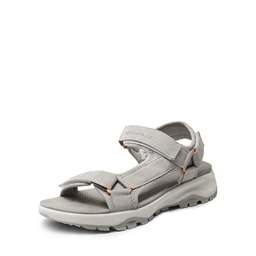 DREAM PAIRS Women Lightweight Hiking Sandals,Light Coffee,6