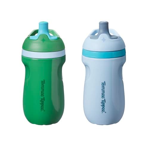 Tommee Tippee Insulated Sporty Spout Non-Spill Toddler Cup 12m+