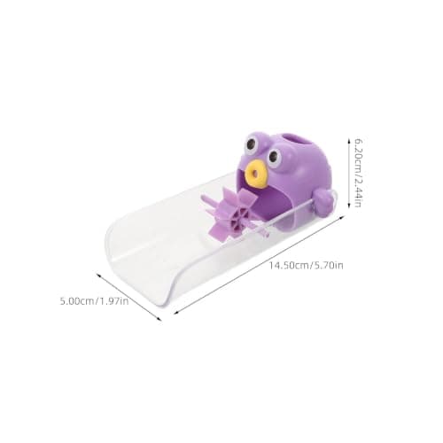 Faucet Extender for Hand Washing, Universal Splashproof Lavender — view 2