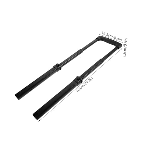 Holibanna Antler Suitcase Handle Replacement Luggage Rod Made of Sturdy Iron with 3 Telescopic Sections, Lightweight and Practical Luggage Pull out Rod for Business Trips and Long Distance — view 2