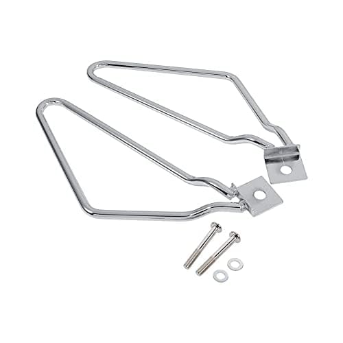 Keenso Motorcycle Saddlebags Bracket, Stainless Steel, Motorcycle Mount Brackets, for Secure Fit, Touring, Travel — view 2