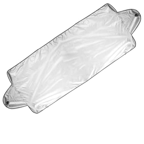 eBuyGB Car Windscreen Frost, Ice & Snow Cover with Lightweight Portable Carry Case All Weather Waterproof Windshield Sun Protector (150cm × 70cm),Silver — view 2