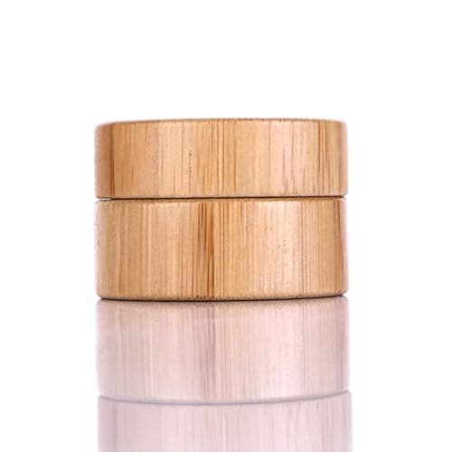 PP Cosmetic Container G Bamboo Cream Jar Refillable — view 6