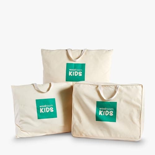 WOOLROOM Arinta Travel/Nursery Pillow Case - Expertly Woven 100% - GOTS Certified Organic Cotton - Home Essentials for Natural Better Sleep & Living - Soft Breathable Hypoallergenic Machine Washable — view 4