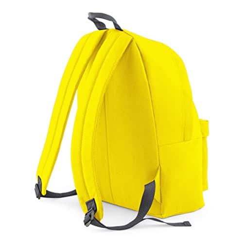 BagBase BG125 Original Fashion Backpack - Yellow/Graphite Grey — view 3