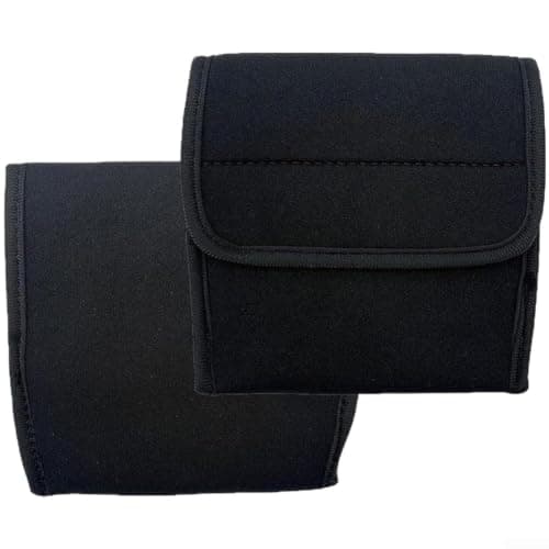 Tidgel Black Bicycle Pedal Cases Standard Size Fit