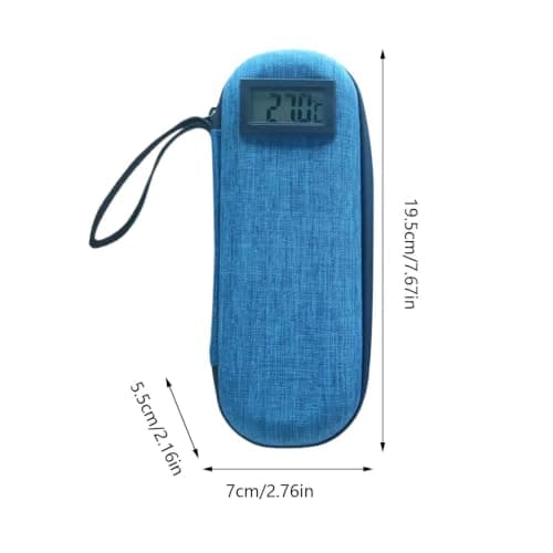 Compact Cooler Case - Temperature Display Insulated Medication Storage — view 2