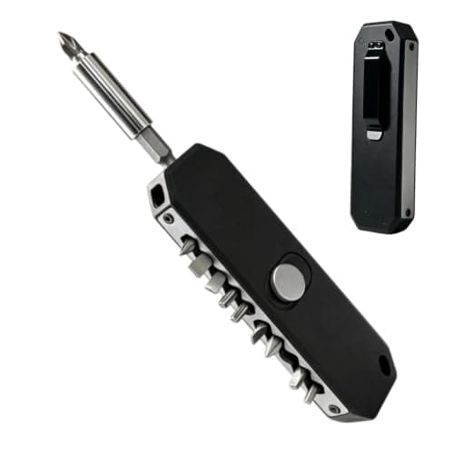 Multi-Bit Screwdriver Foldable Multifunctional Tool with Magnetic