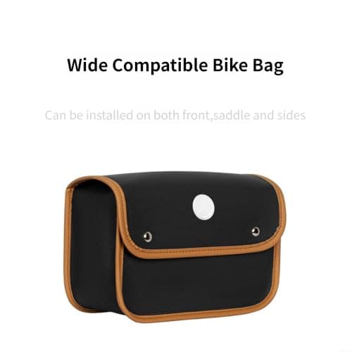 Bike Storage Bag 3.5L for E-Bike Handlebars Bike Storage Bag(Purple) — view 4
