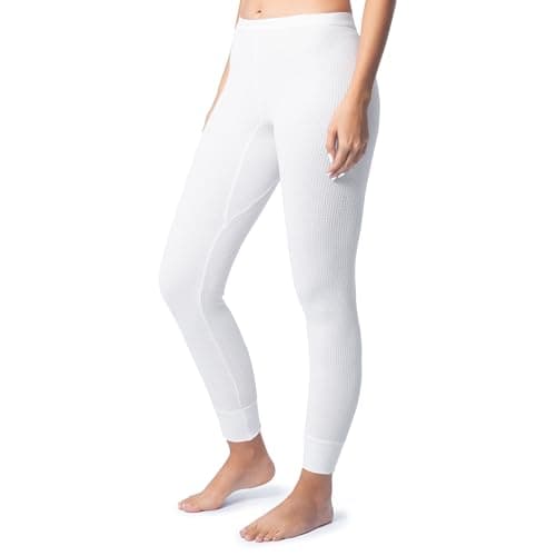 INDERA ColdPruf Traditional Long Johns Thermal Underwear for Women White — view 5