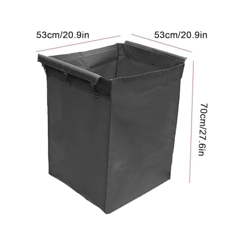 Commercial-Grade Laundry Cart Storage Bags with Detachable Waterproof Liner — view 2