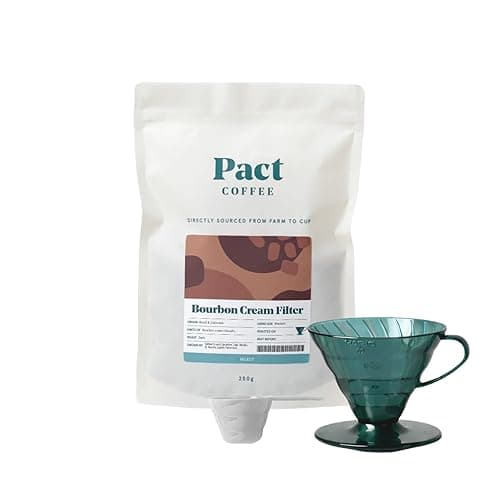 Pact Coffee Starter Kit, Bourbon Cream, 250g, Ground Coffee