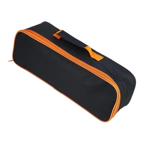 Road-Trip Car Vacuum Organizer Bag Oxford Fabric Carry Case with Wide Zip Opening, 43 X 9 X 13 Cm for Driver Use Portable Vacuum Bag Inflator Storage Case Vehicle Gear Organizer Pouch Cabin Accessory — view 4