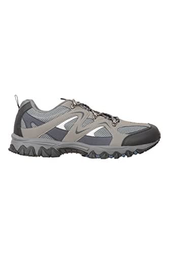 Mountain Warehouse Jungle Mens Walking Shoes - Lightweight Running Shoes, Breathable, Comfortable, Flexible Gym Shoes - Spring Summer Hiking & Trekking Dark Blue Adult Shoe Size 10 — view 4
