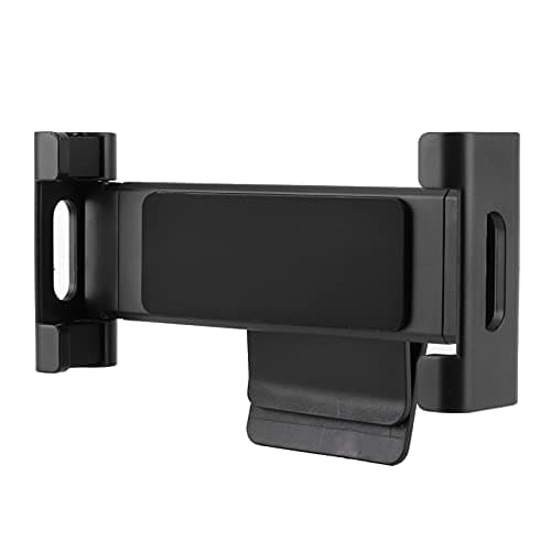 Aramox Car Headrest Mount Holder for TESLA Y, Back Seat Mobile Phone and Tablet Mount (2019-2021), Portable Tablet Holder with Adjustable Arms and Rotating Stand for Safe Entertainment During Travel