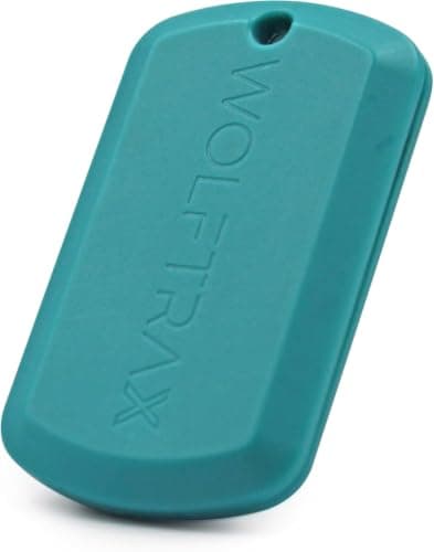 WOLFTRAX Tracker Tag | Works with Apple Find My & Google Hub | UK Made