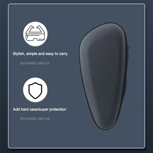 Shaving Kit Storage Bag Shockproof Zippered Carrying Case EVA Hard Case — view 5