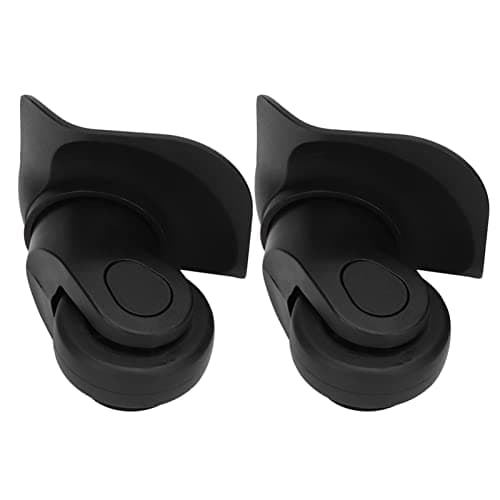 Alomejor A03 Black Suitcase Replacement Wheel Quiet Single Row Mute Luggage Wheel for Outdoor Travelers — view 2