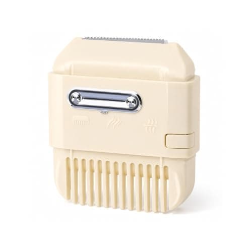Elprico Manual Hair Trimmer Comb for Split Ends & Bangs Thinning (Beige)