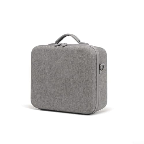 Lapiglo Protective Carrying Case for PLAY 6 PLAY 6E Projectors, ABS Impact-Resistant Shell Padded EVA Cork Interior Adjustable Shoulder Strap Compact Travel Portable Gray(Gray)