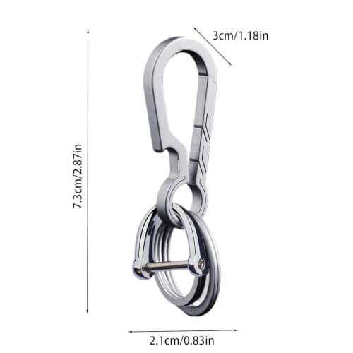 Keychain with Keyring Drinks Opener Heavy-Duty Organizer — view 5