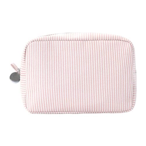 Travel Cosmetic Bags for Women Travel Case Pouch Zipper Aesthetic