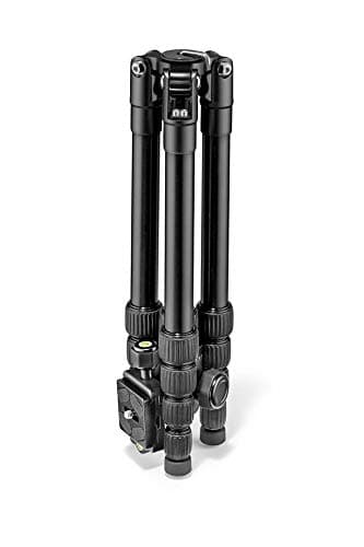 Manfrotto MKELES5BK-BH, Element Small Traveller Tripod with Aluminium Ball Head, Telescopic Column, Payload 6 kg, for CSC, DSLR, Mirrorless, Black — view 5