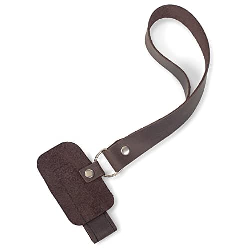 Asterom Genuine Leather Walking Stick Strap, Wrist Strap for Walking Sticks — view 3